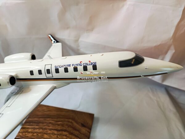 Learjet 45 Singapore Fying College with detailed craftsmanship.